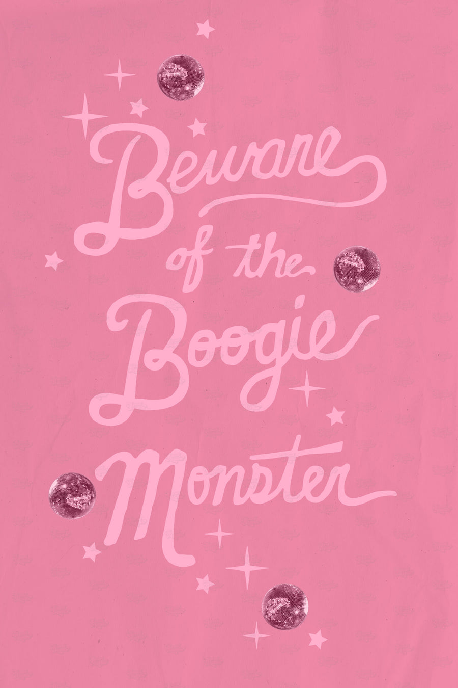 Beware of the Boogie Monster  (Set 2) / OPAL + OLIVE X THREAD MAMA