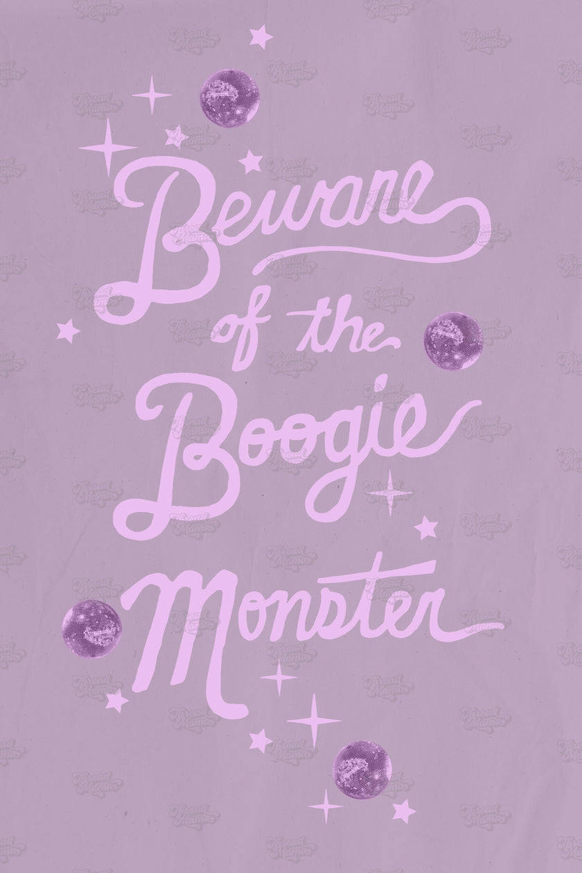 Beware of the Boogie Monster  (Set 2) / OPAL + OLIVE X THREAD MAMA