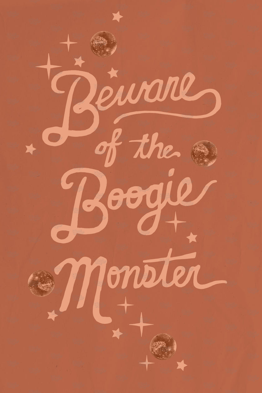 Beware of the Boogie Monster  (Set 2) / OPAL + OLIVE X THREAD MAMA