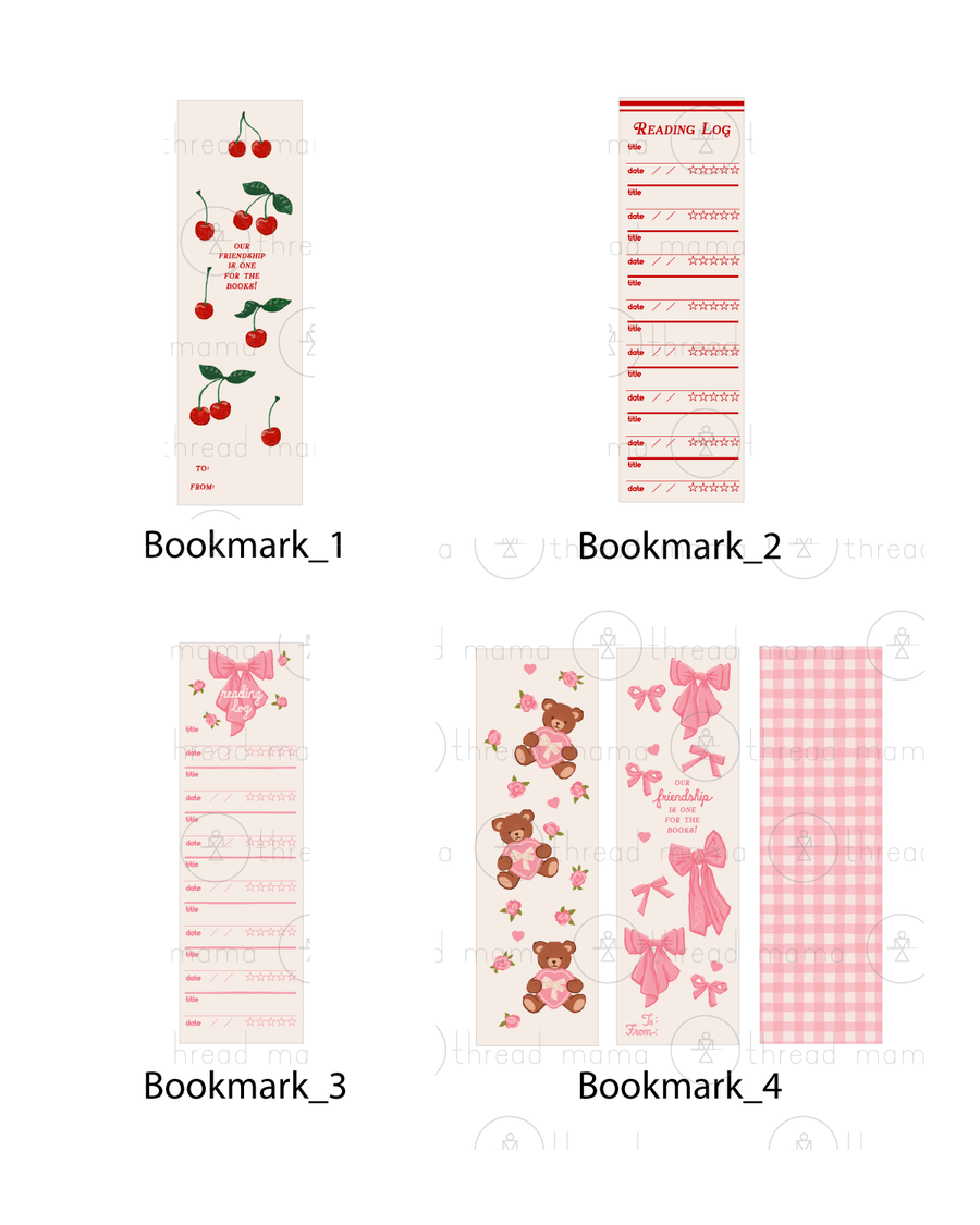 Valentine's Bookmarks