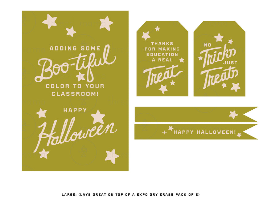 October Teacher Tags & Flags (Vol. 3)