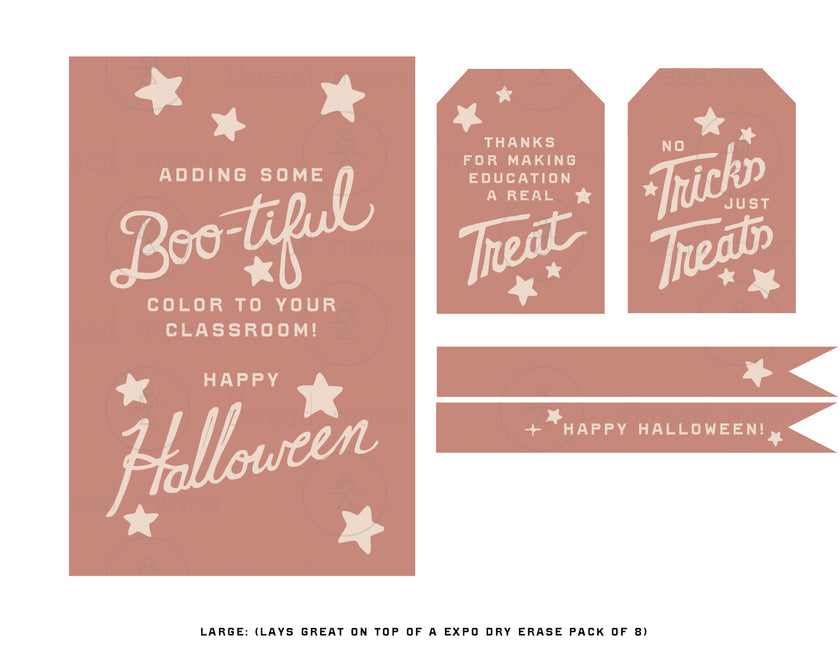 October Teacher Tags & Flags (Vol. 3)