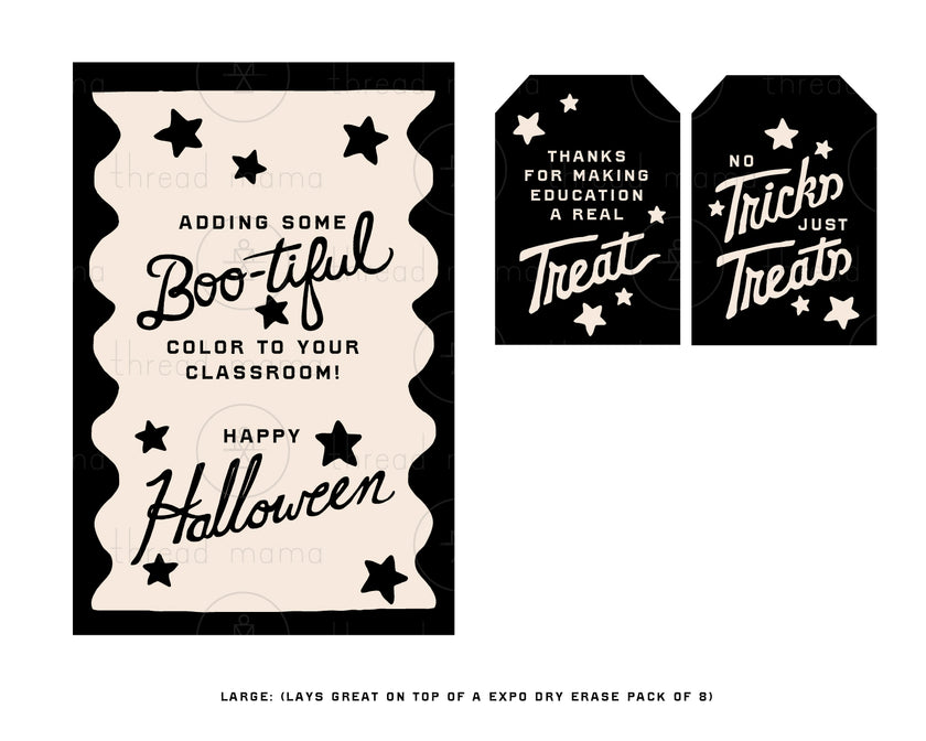 October Teacher Tags & Flags (Vol. 3)