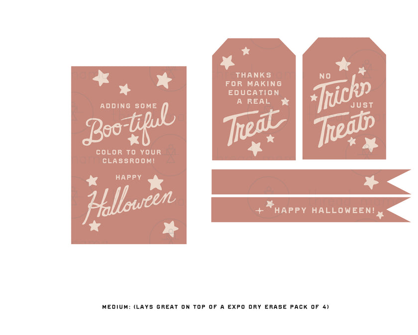 October Teacher Tags & Flags (Vol. 3)