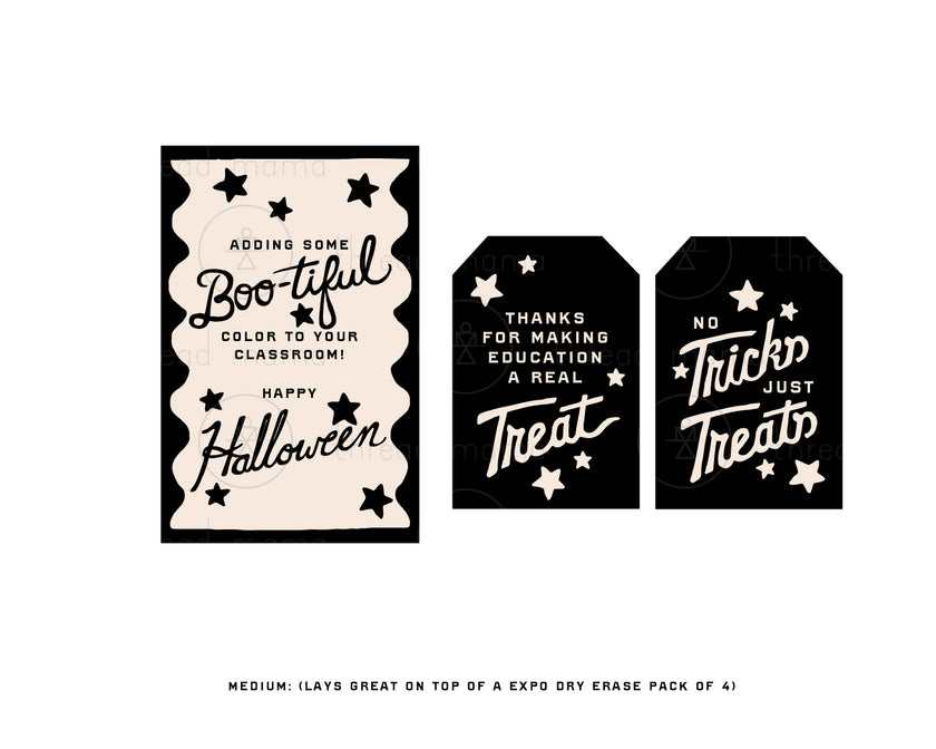 October Teacher Tags & Flags (Vol. 3)