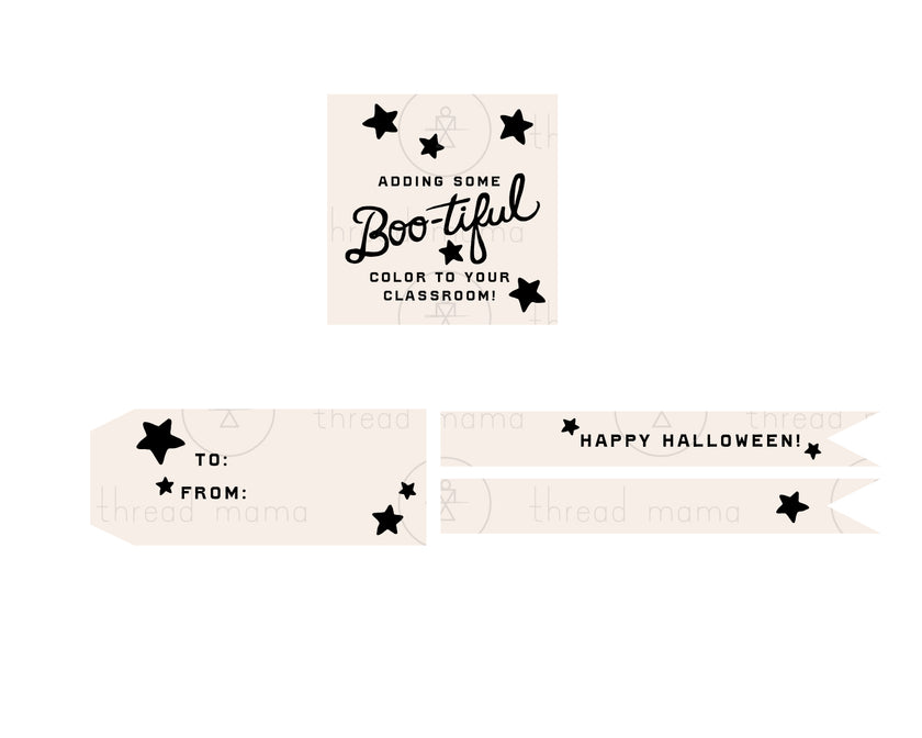 October Teacher Tags & Flags (Vol. 3)