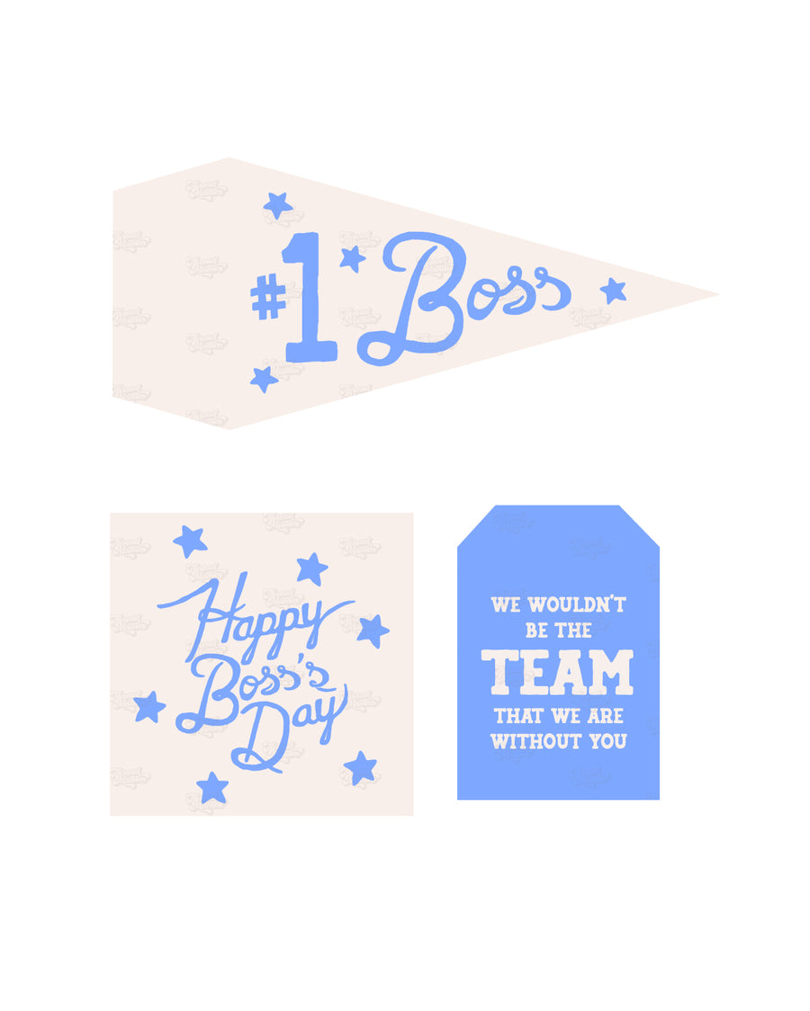 Boss's Day Tags & Flags