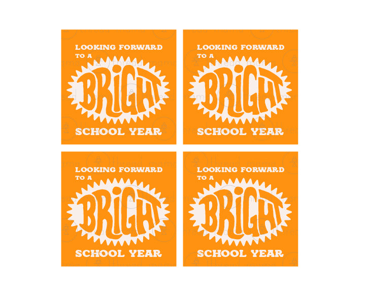 Back To School - Teacher Gift Tags and Flags (Vol.4)