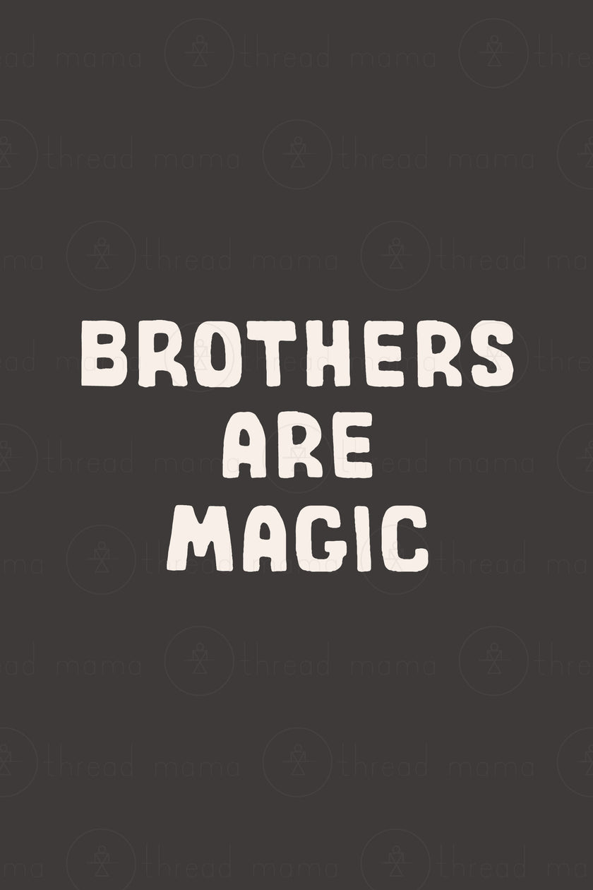 Brothers are Magic  (Set) / OPAL + OLIVE X THREAD MAMA