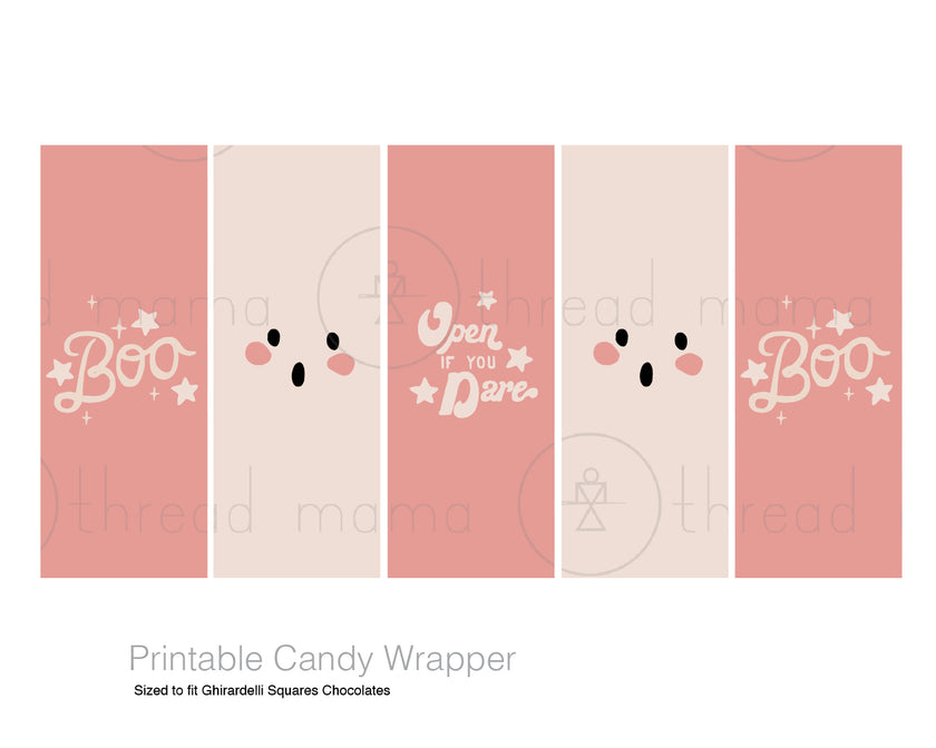 Halloween Candy Wrappers and Water Bottle labels - (Vol.4)