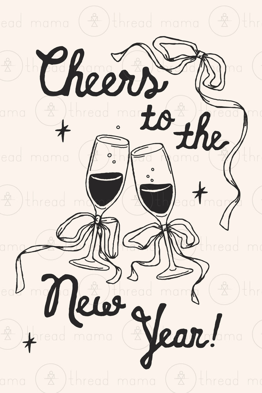 Cheers to the New Year - Set