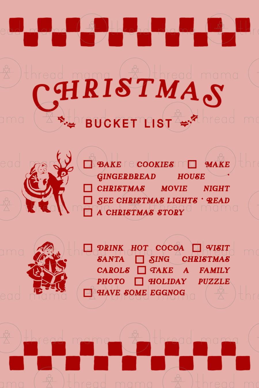 Christmas Bucket List - Set 1