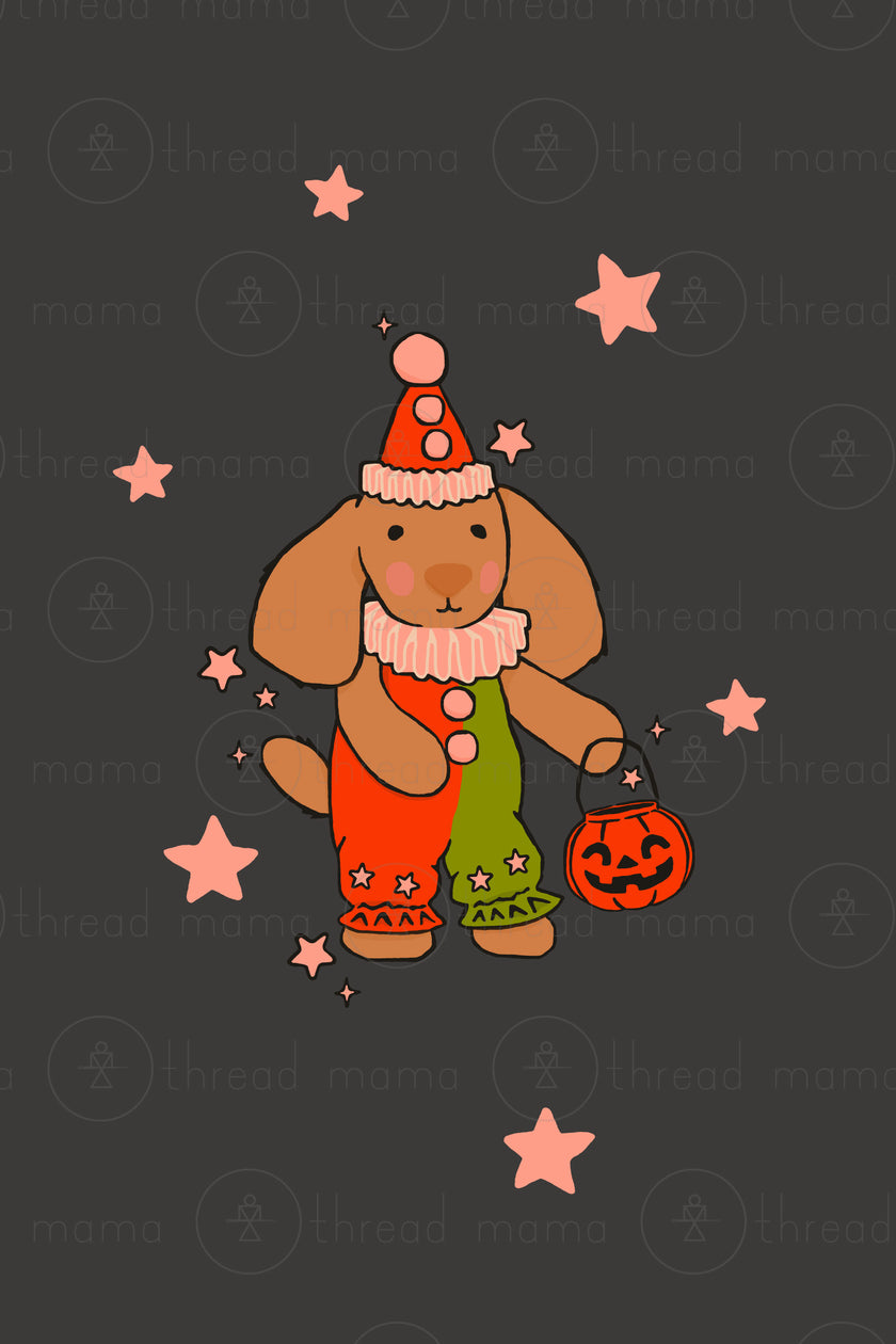 Clown Puppy (set)