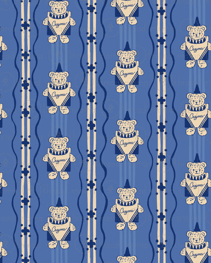 (RepeatingPattern) Crayon Bear