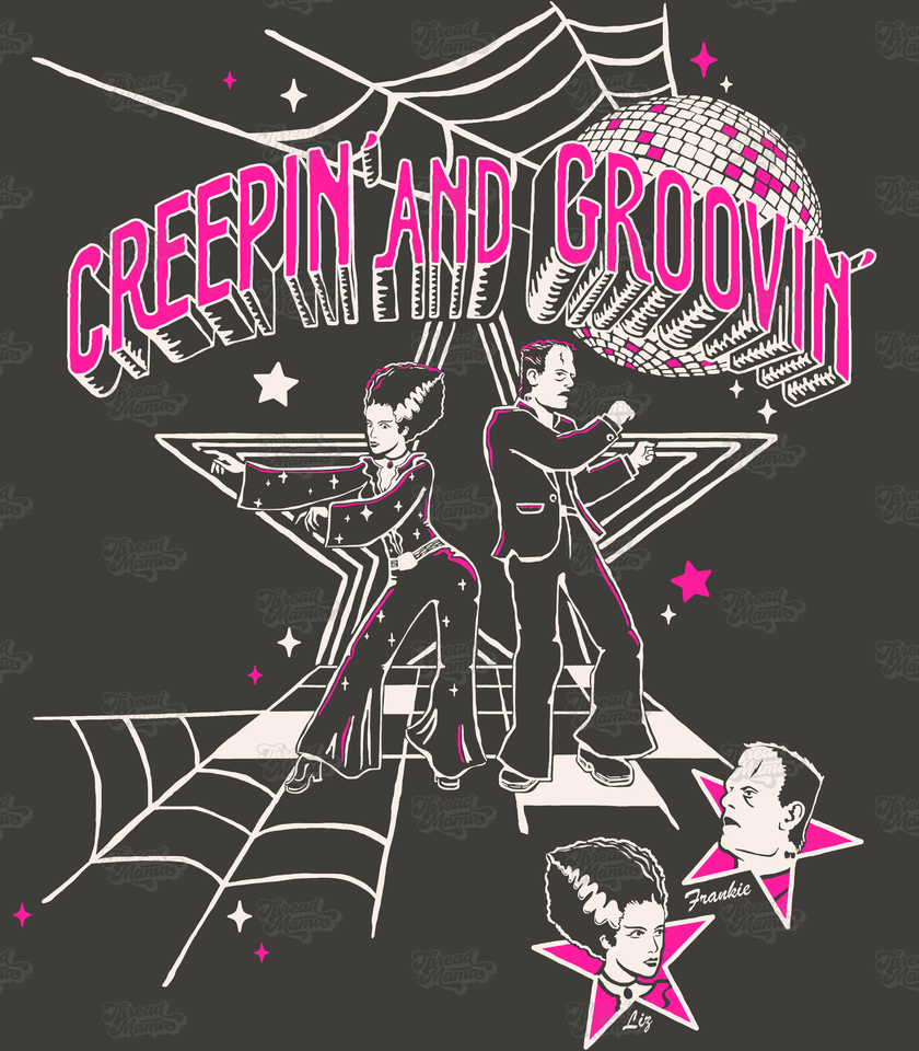 Creepin' and Groovin' Tee - Women's