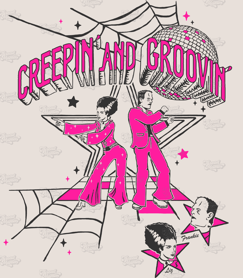 Creepin' and Groovin' Tee - Women's