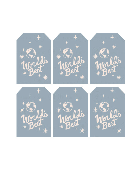 Father's Day Tags and Flags (Vol.4)