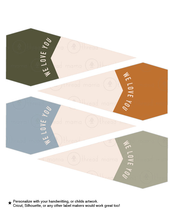 Father's Day Tags and Flags (Vol.4)