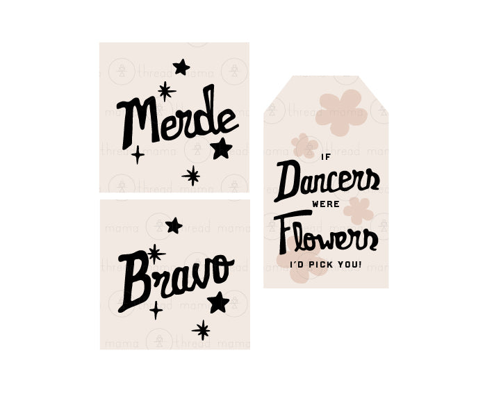 Dance School Tags and Flags (Vol.1)