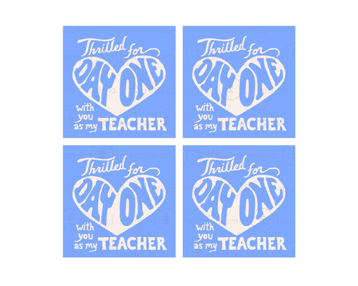 Back To School - Teacher Gift Tags and Flags (Vol.4)