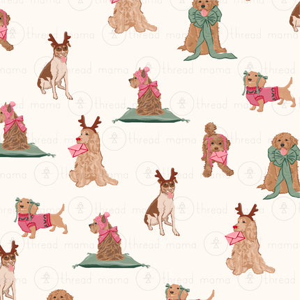 100125_3 Dogs - SET (Seamless)