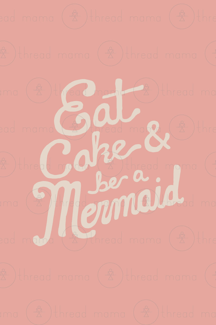 Eat Cake and be a Mermaid - Set