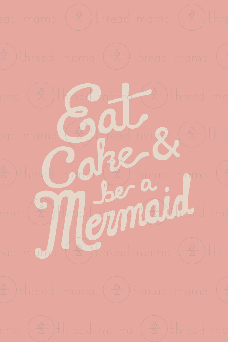 Eat Cake and be a Mermaid - Set