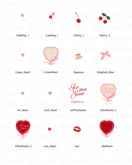 Espresso Valentine (Graphic Elements)