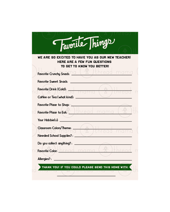 Back To School - Teacher Gift Tags and Flags (Vol.4)