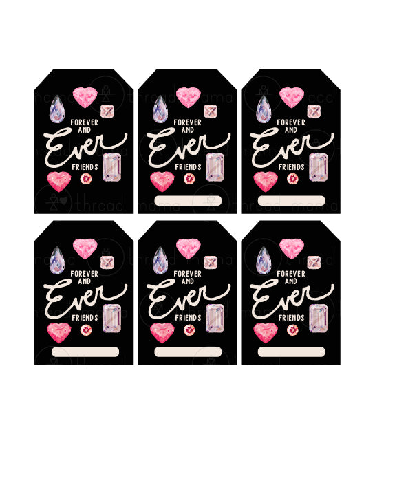 Valentine's Tags, Flags - (Vol.5)