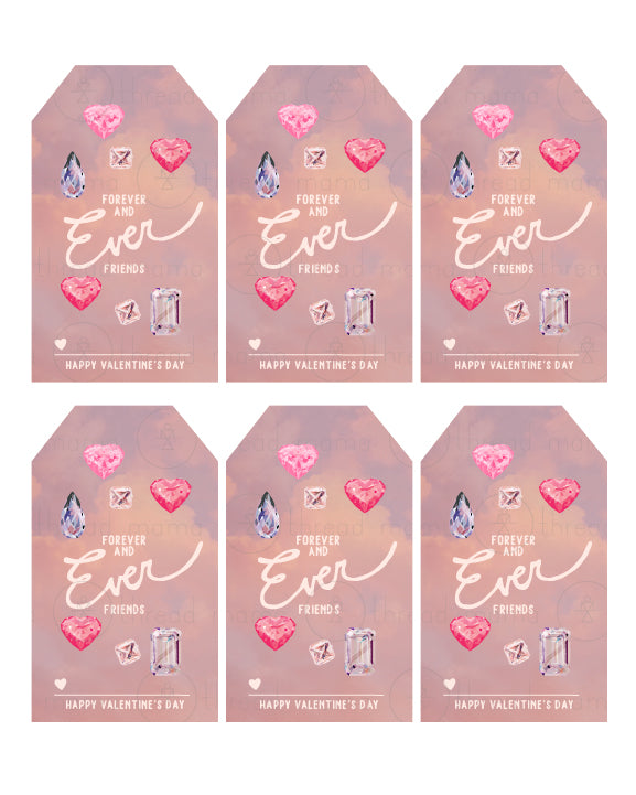 Valentine's Tags, Flags - (Vol.5)