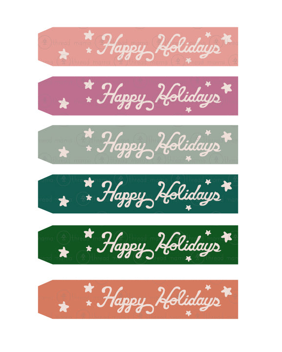 Holiday Tags & Flags (Vol. 4)