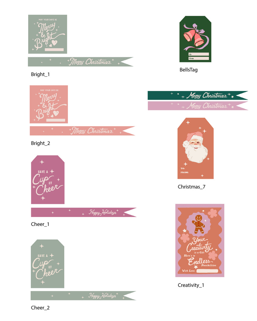Holiday Tags & Flags (Vol. 4)