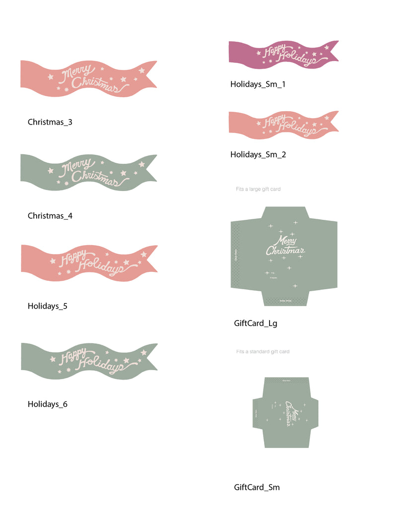 Holiday Tags & Flags (Vol. 4)