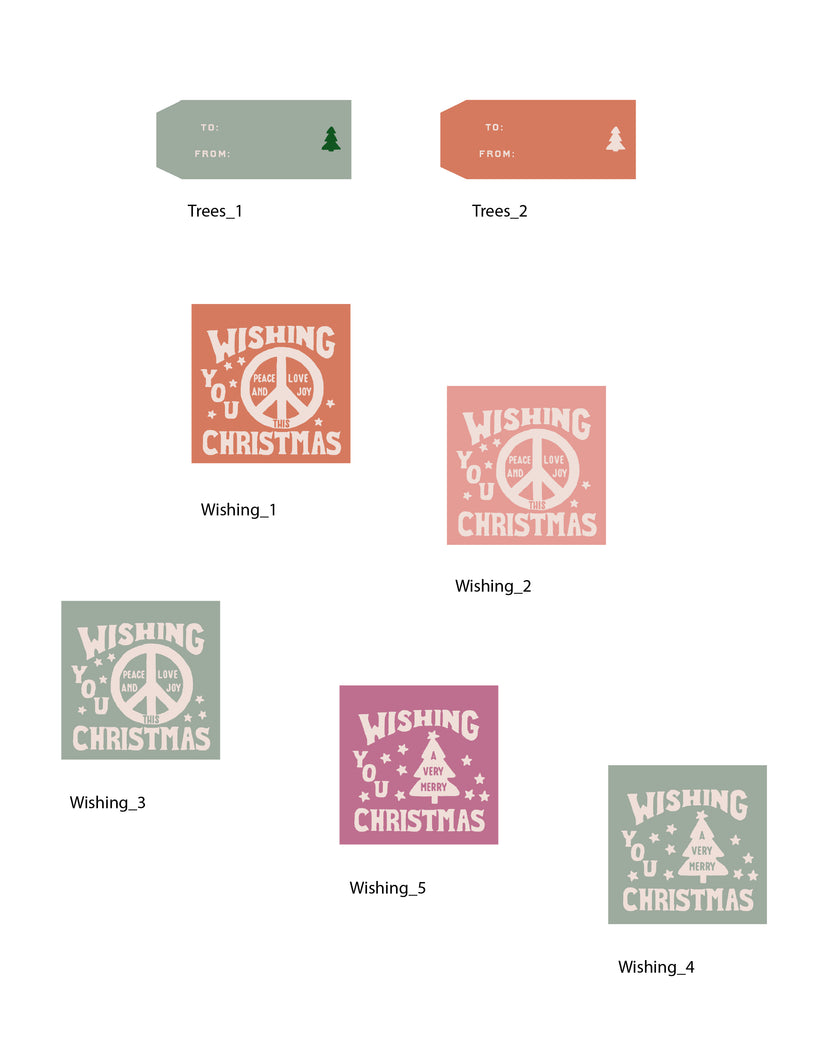 Holiday Tags & Flags (Vol. 4)