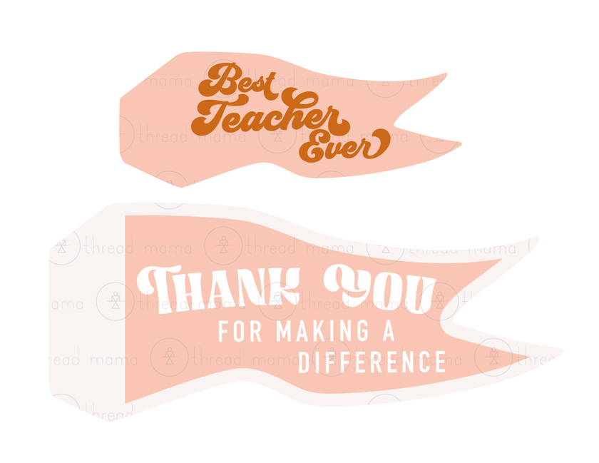 Graduate/ Teacher/ Last Day of School Tags and Flags (Vol.2)