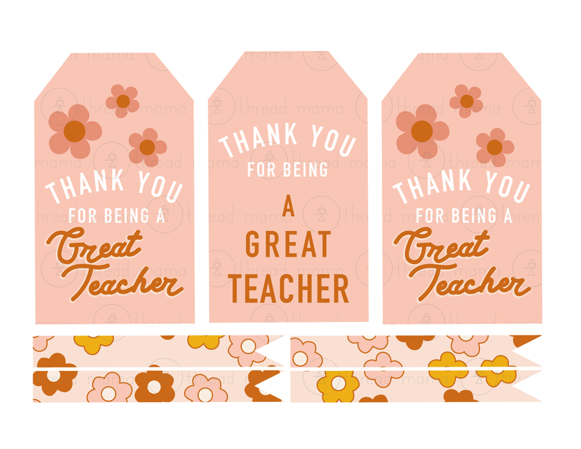 Graduate/ Teacher/ Last Day of School Tags and Flags (Vol.2)