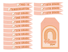 Graduate/ Teacher/ Last Day of School Tags and Flags (Vol.2)