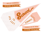 Graduate/ Teacher/ Last Day of School Tags and Flags (Vol.2)