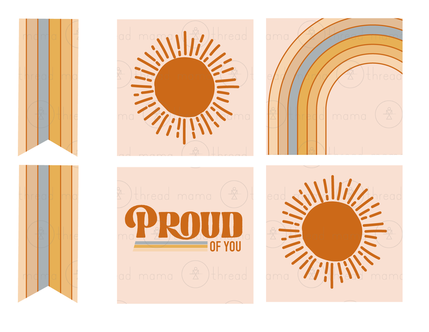 Graduate/ Teacher/ Last Day of School Tags and Flags (Vol.2)