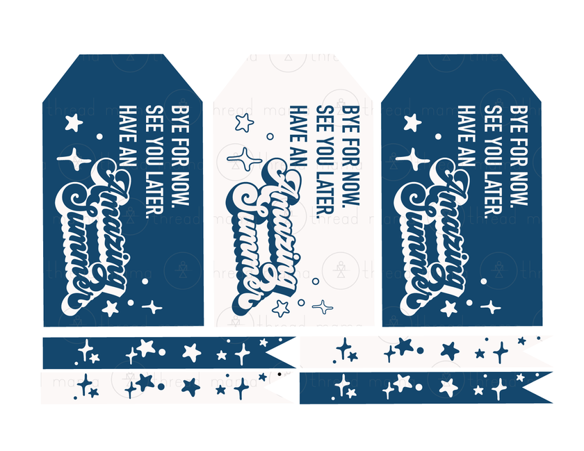 Graduate/ Teacher/ Last Day of School Tags and Flags (Vol.2)