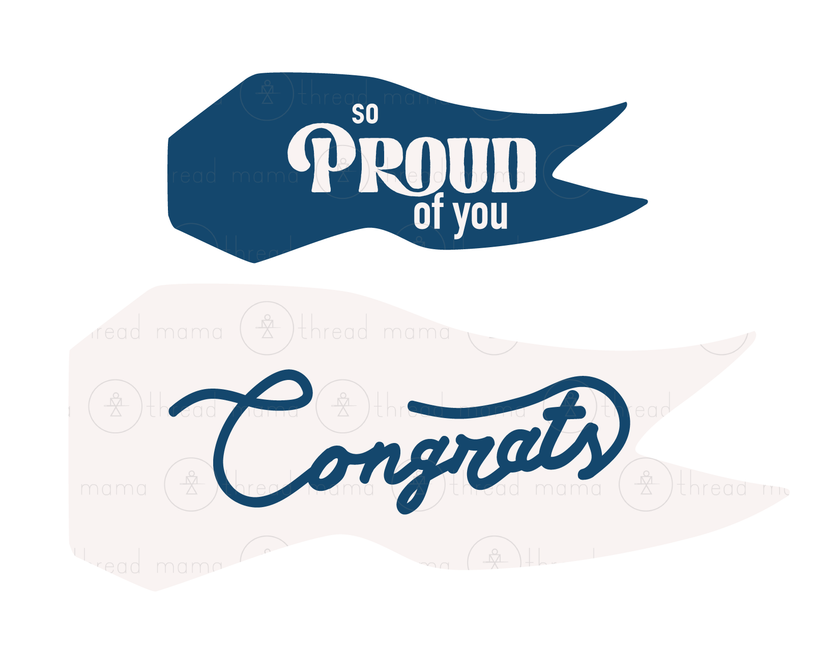 Graduate/ Teacher/ Last Day of School Tags and Flags (Vol.2)