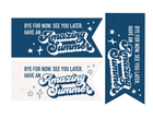 Graduate/ Teacher/ Last Day of School Tags and Flags (Vol.2)