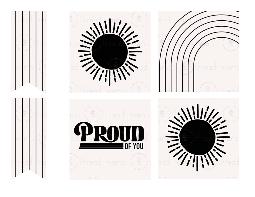 Graduate/ Teacher/ Last Day of School Tags and Flags (Vol.2)