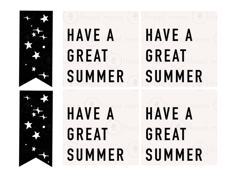 Graduate/ Teacher/ Last Day of School Tags and Flags (Vol.2)