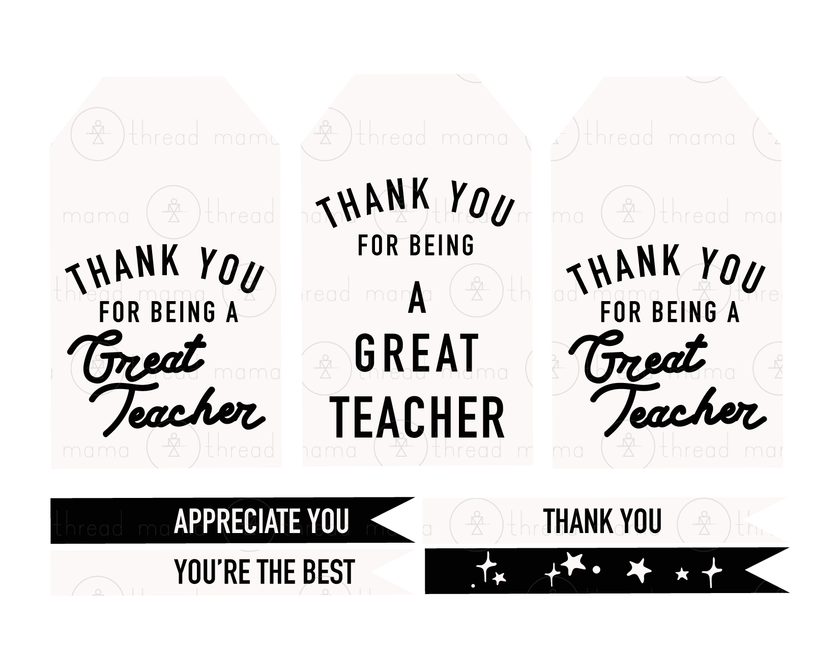 Graduate/ Teacher/ Last Day of School Tags and Flags (Vol.2)