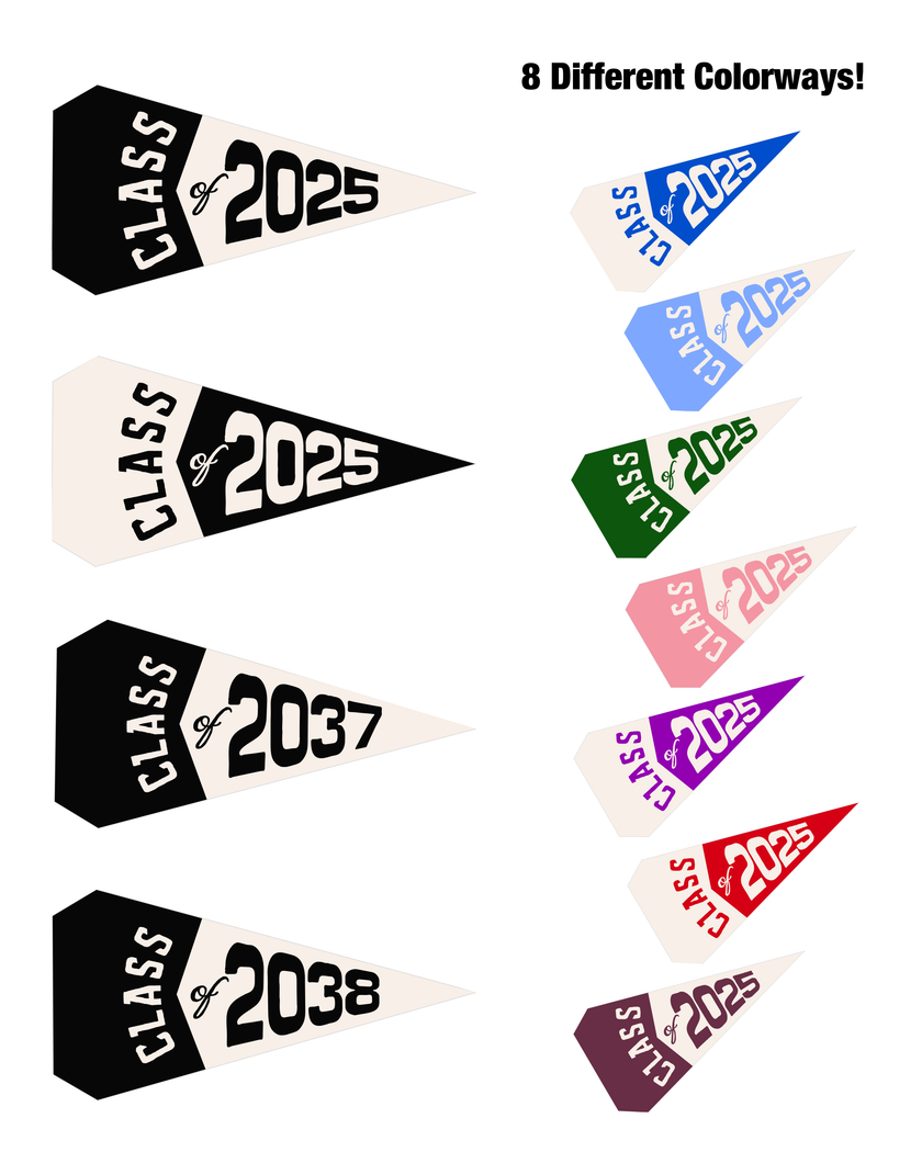 Graduate Tags and Flags (Vol.5) - Set 1