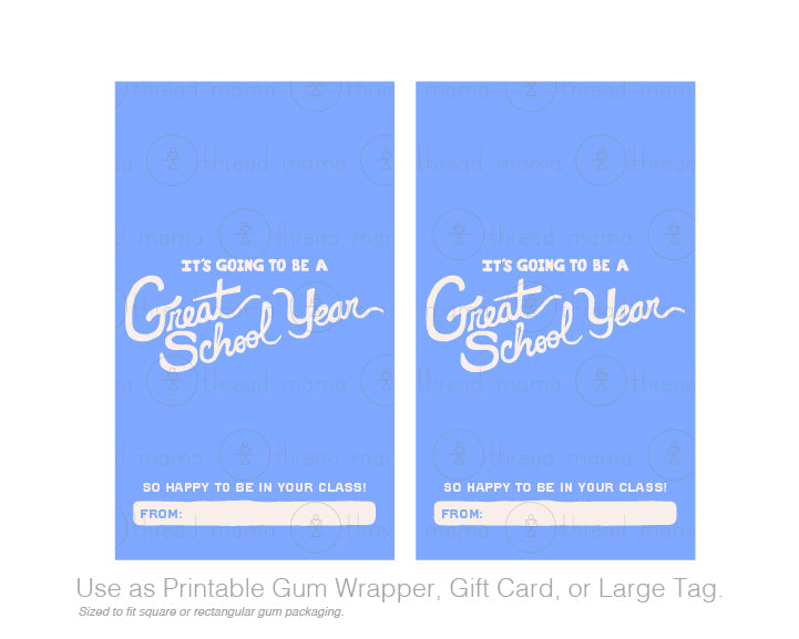 Back To School - Teacher Gift Tags and Flags (Vol.4)