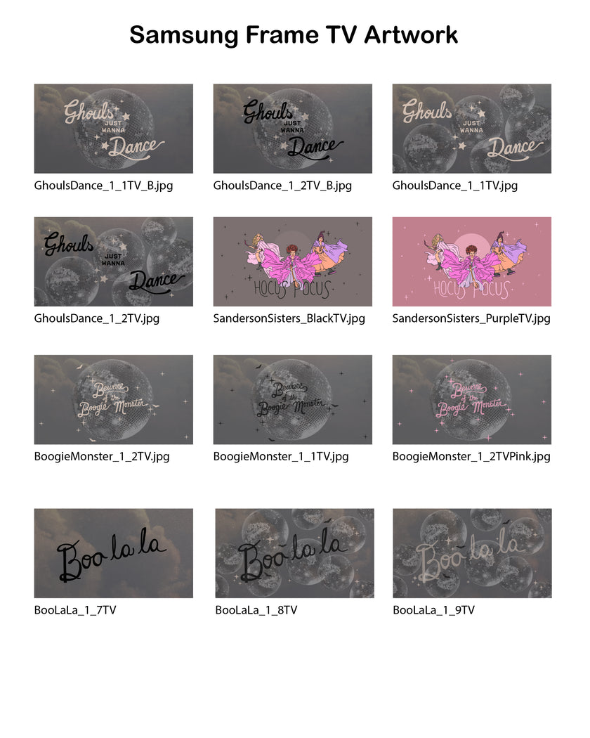 Halloween - Frame TV Set (Vol.3)