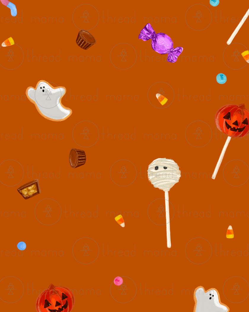 Repeating Pattern 082225_Halloween Candy - Set (Seamless)